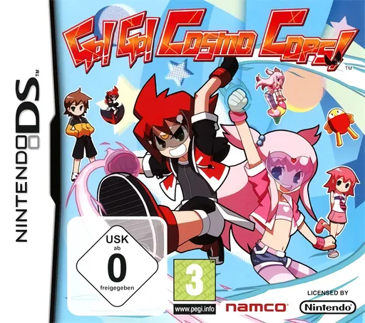 Backdrop artwork for Go! Go! Cosmo Cops!