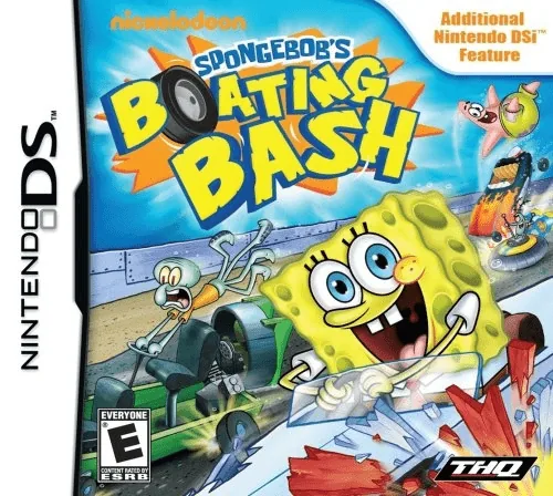 Backdrop artwork for SpongeBob's Boating Bash (Europe) (En,De) (NDSi Enhanced)