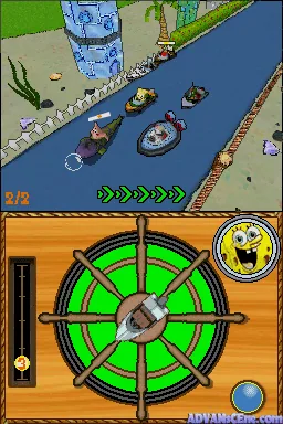 SpongeBob's Boating Bash (Europe) (En,De) (NDSi Enhanced) screenshot
