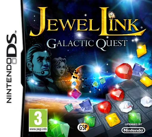 Backdrop artwork for Jewel Link - Galactic Quest