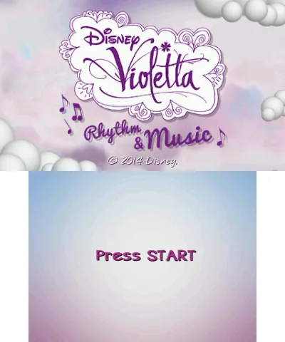 Disney Violetta - Rhythm & Music title screen