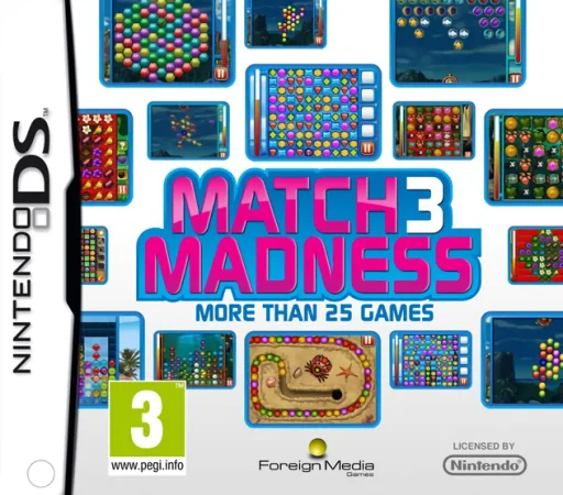 Backdrop artwork for Match 3 Madness
