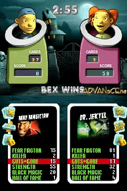 Top Trumps - Horror & Predators screenshot