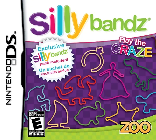 Silly Bandz cover art for Nintendo DS