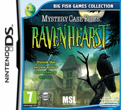 Backdrop artwork for Mystery Case Files - Ravenhearst