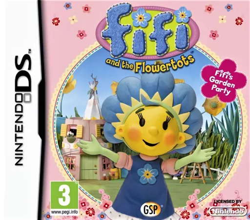 Backdrop artwork for Fifi and the Flowertots - Fifi's Garden Party