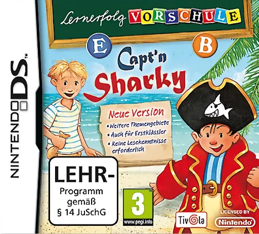Backdrop artwork for Lernerfolg Vorschule - Capt'n Sharky