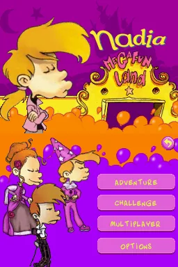 Nadia - Megafun Land title screen