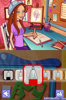 Imagine - Artist (Europe) (En,Fr,De,Es,It,Nl) (NDSi Enhanced) screenshot