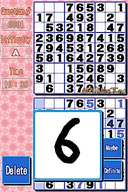 Essential Sudoku DS screenshot