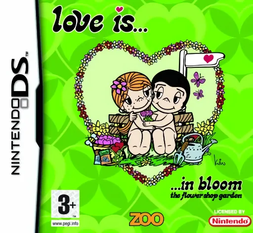 Love Is... in Bloom - The Flower Shop Garden cover art for Nintendo DS