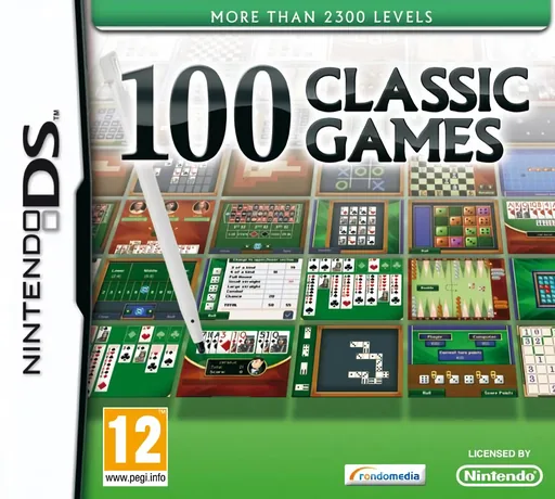 Backdrop artwork for 100 Classic Games