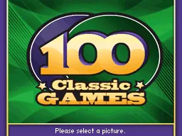 100 Classic Games title screen