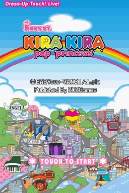 Kira Kira Pop Princess title screen