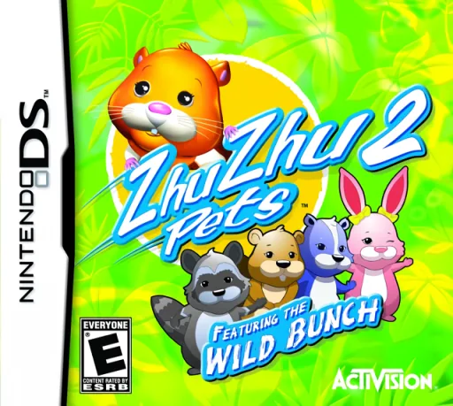 ZhuZhu Pets Featuring The Wild Bunch (Europe) (En,Fr,De,Es,It) (NDSi Enhanced) cover art for Nintendo DS