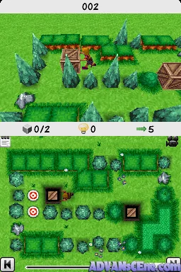 Sokoban DS screenshot
