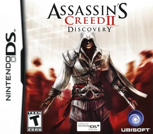 Assassin's Creed II - Discovery (Europe) (En,Fr,De,Es,It,Nl,Sv,No,Da) (NDSi Enhanced) cover art for Nintendo DS