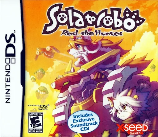 Solatorobo - Red the Hunter (Europe) (En,Fr,De,Es,It) (NDSi Enhanced) cover art for Nintendo DS