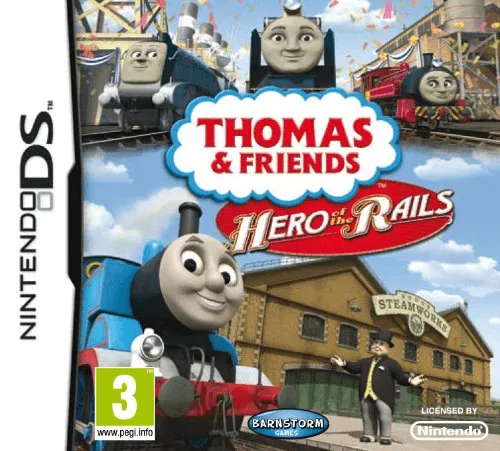 Thomas & Friends - Hero of the Rails cover art for Nintendo DS