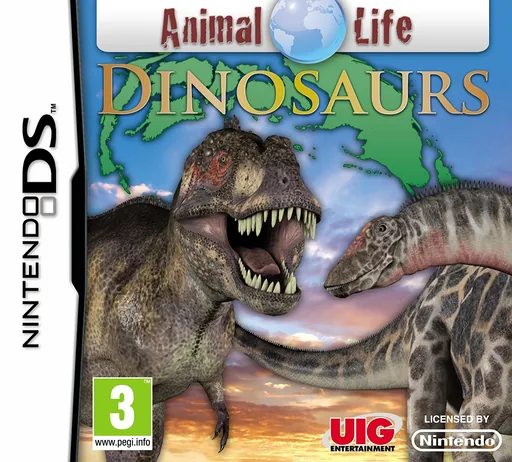 Animal Life - Dinosaurs (Europe) (En,Fr,De,Es,It) (NDSi Enhanced) cover art for Nintendo DS