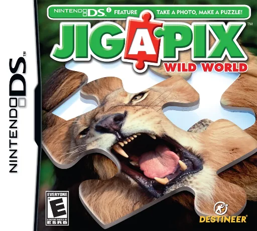 Jigapix - Wild World (Europe) (En,Fr,De,Es,It,Nl) (NDSi Enhanced) cover art for Nintendo DS