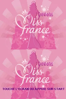 Deviens Miss France title screen