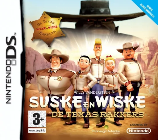 Backdrop artwork for Willy Vandersteen Suske en Wiske - De Texas Rakkers