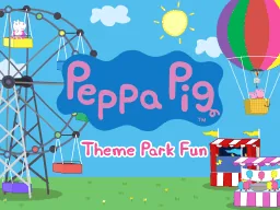 Peppa Pig - Theme Park Fun title screen