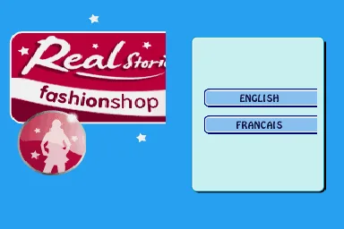 Real Stories - Fashion Shop title screen