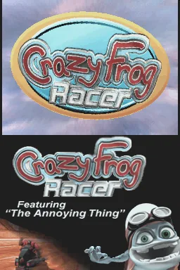 Crazy Frog Racer title screen