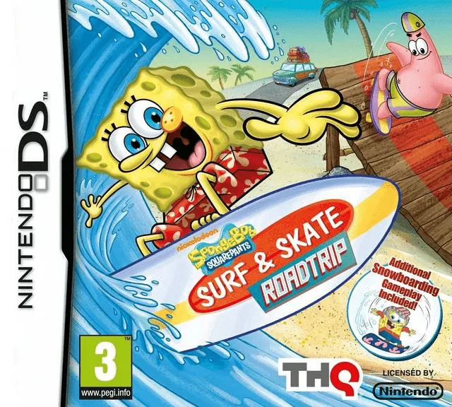 Backdrop artwork for SpongeBob's Surf & Skate - Roadtrip