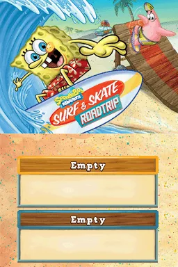 SpongeBob's Surf & Skate - Roadtrip title screen