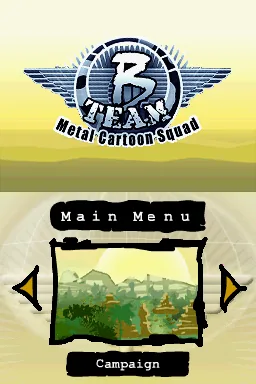 B Team - Metal Cartoon Squad title screen