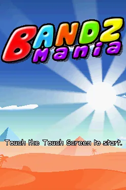 Bandz Mania title screen