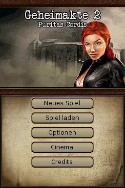 Secret Files 2 - Puritas Cordis title screen