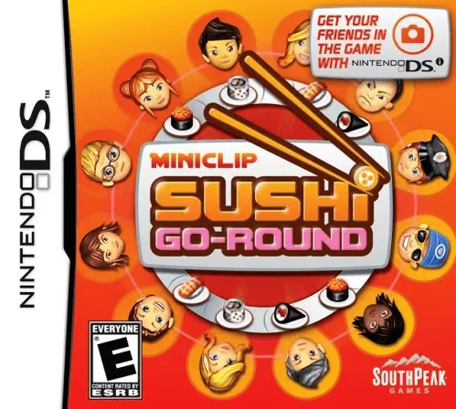 Sushi Go-Round (USA) (En,Fr,De,Es,It) (NDSi Enhanced) cover art for Nintendo DS