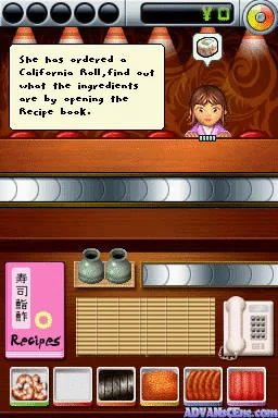 Sushi Go-Round (USA) (En,Fr,De,Es,It) (NDSi Enhanced) screenshot