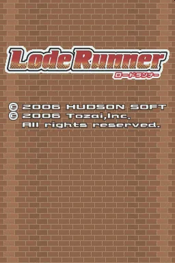 Lode Runner title screen