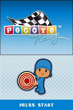 Pocoyo Racing title screen
