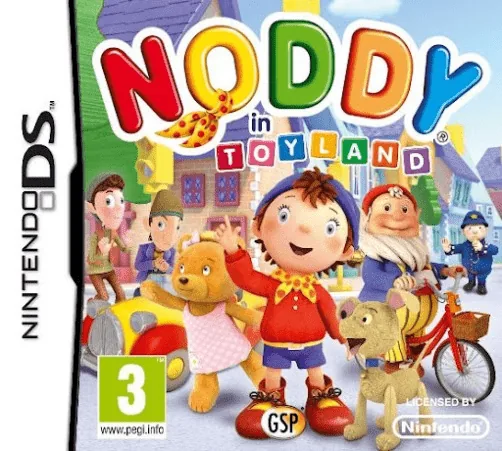 Backdrop artwork for Noddy in Toyland
