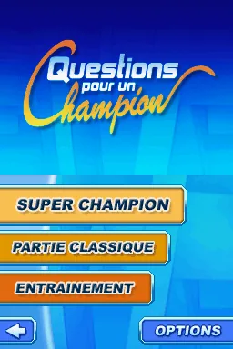 Questions pour un Champion - Le Jeu Officiel - Edition Speciale 20 Ans title screen