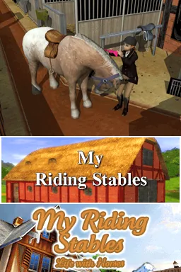 2 in 1 - My Riding Stables + My Riding Stables - Life with Horses title screen