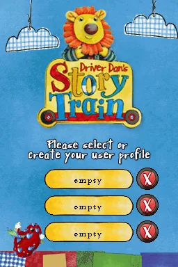 Driver Dan's Story Train title screen