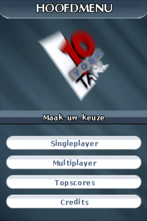 10 voor Taal title screen