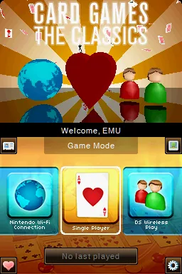 Card Games - The Classics title screen