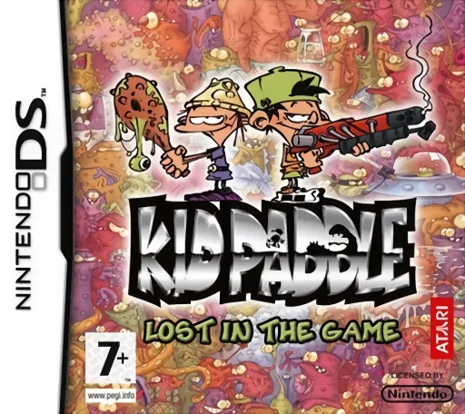 Backdrop artwork for Kid Paddle - Lost in the Game
