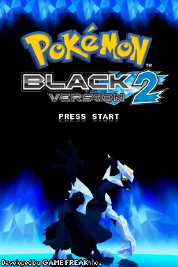 Pokemon - Black Version 2 (USA, Europe) (NDSi Enhanced) title screen