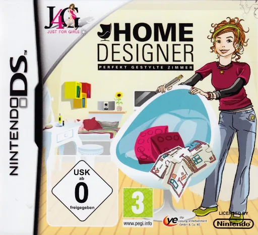 Backdrop artwork for Home Designer - Perfekt Gestylte Zimmer (Germany) (NDSi Enhanced)