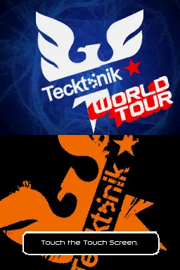 Tecktonik - World Tour title screen
