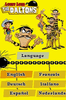 Lucky Luke - The Daltons title screen